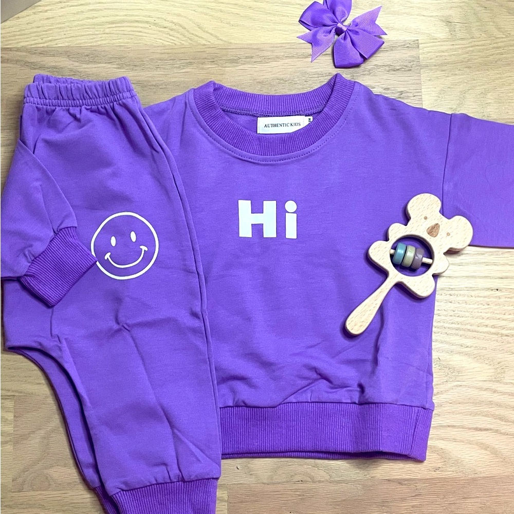 Matching Set in Purple